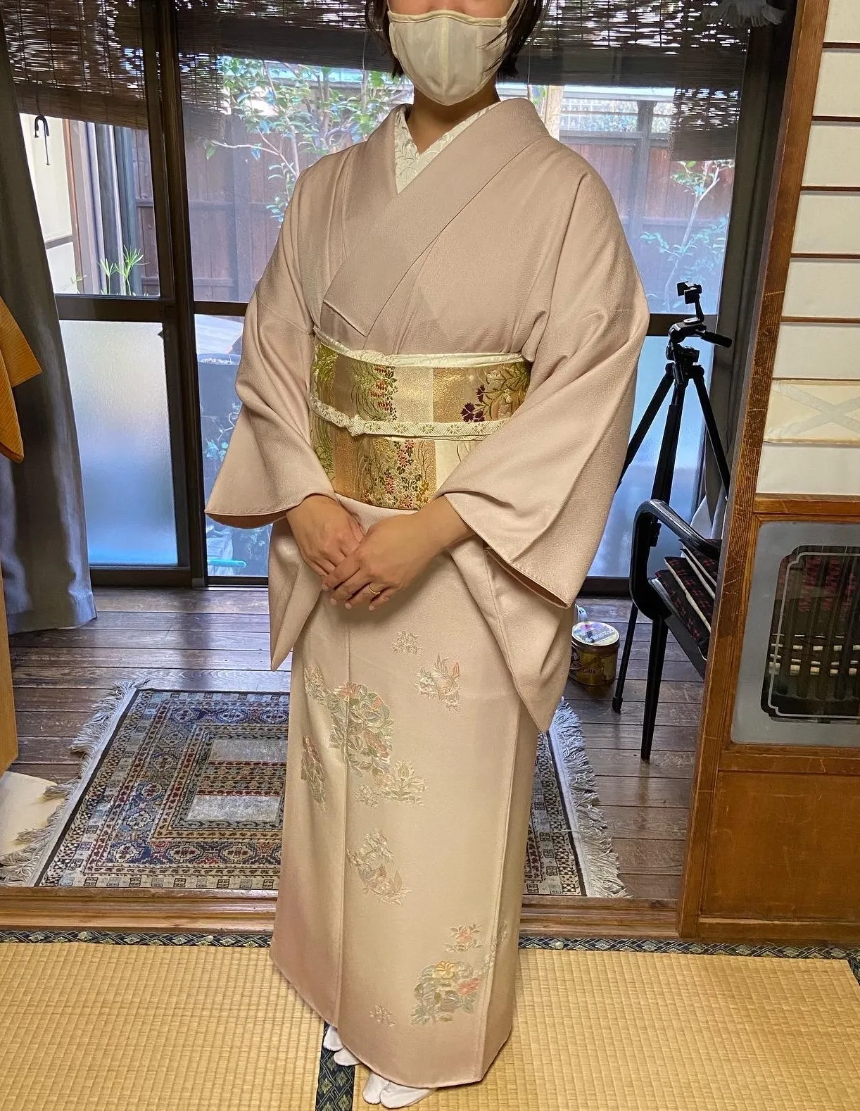 結婚式に出席するため着物をレンタルされたS様