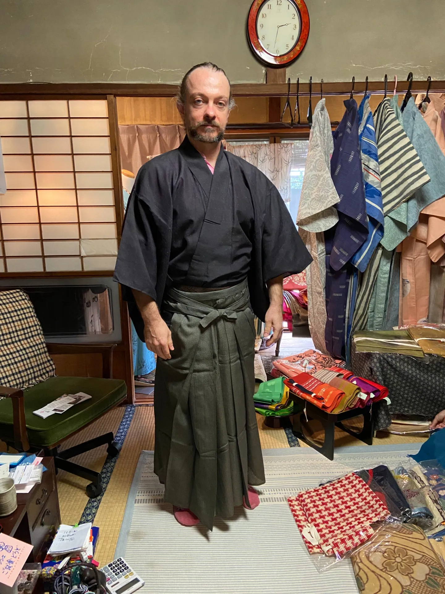 外国の方に日本の袴